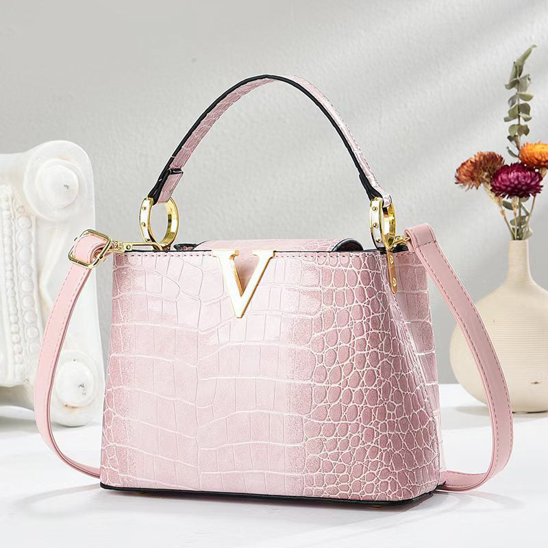 Minimalist urban PU leather crossbody bag – 9 colors, 22x9x16 cm