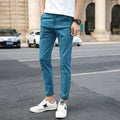 Pantalon homme slim stretch casual – Coupe ajustée jambe étroite