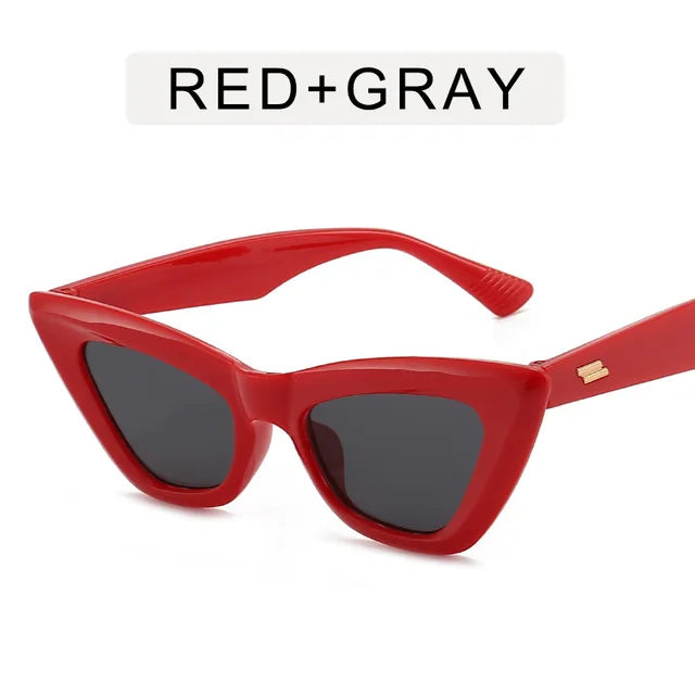 Quadratische Retro-Sonnenbrille für Damen – Vintage-Stil & UV-Schutz
