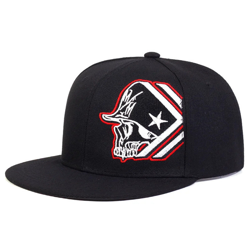 Casquette Hip-Hop Visière Plate – Style Streetwear Mixte 4 Saisons