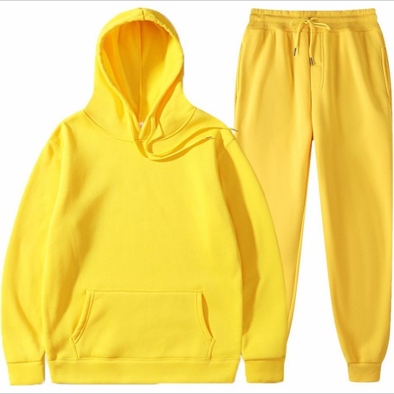 Ensemble Homme Sweat à Capuche et Pantalon – Style Décontracté