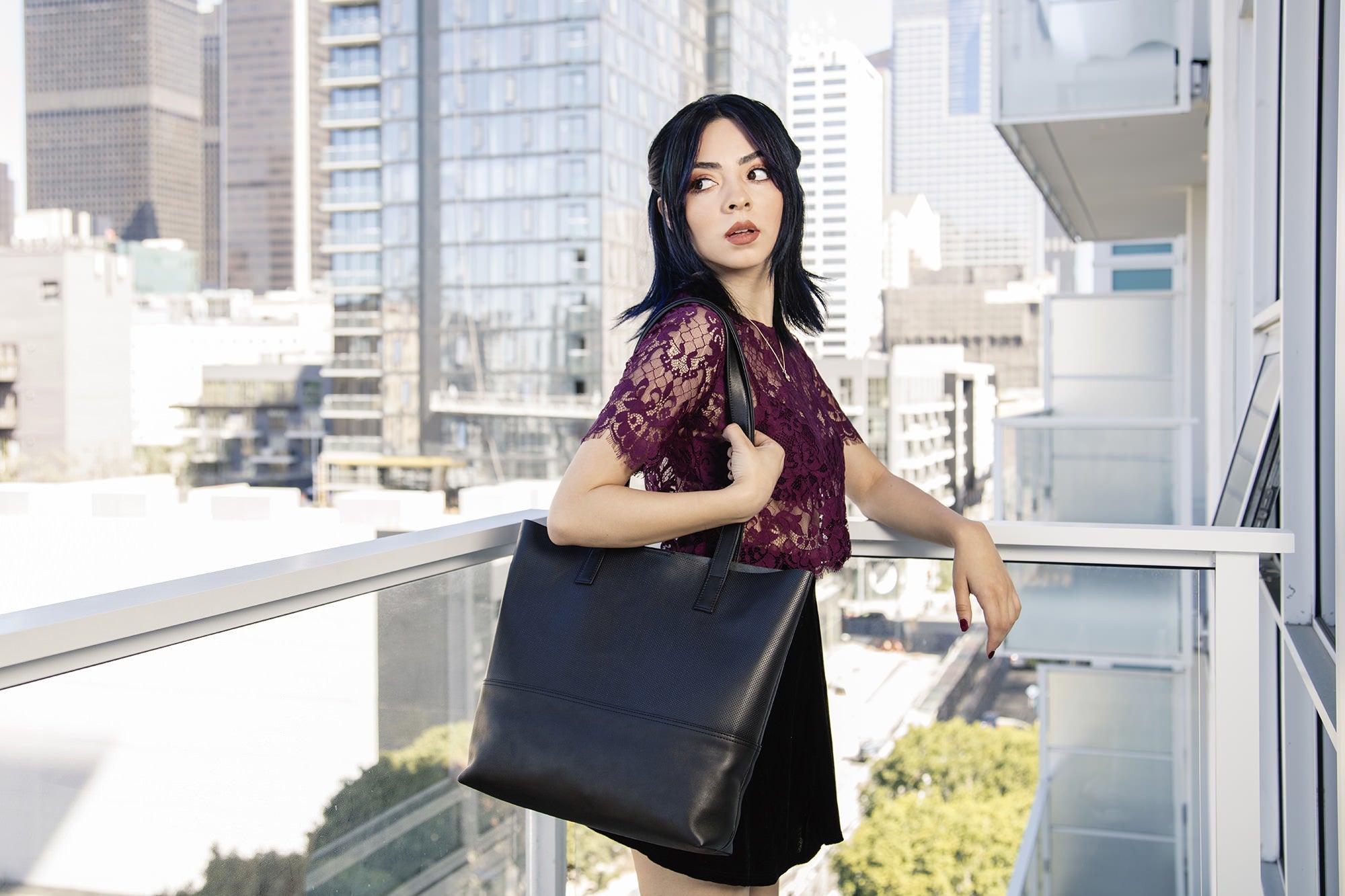 Breezy Tote – Sac Cabas en Cuir Véritable