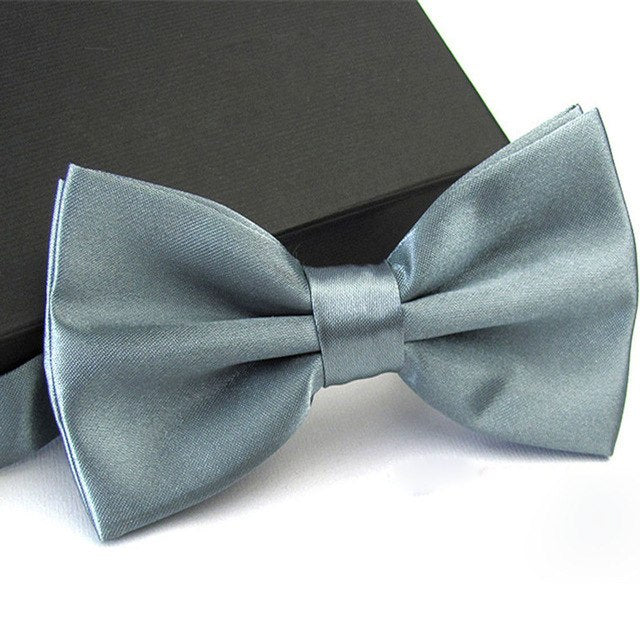 Fliege für Herren aus Satin – verstellbare Schleife für Hochzeit & Abendveranstaltungen