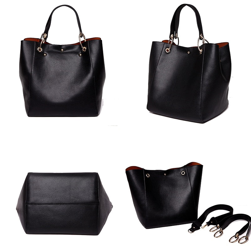 Damen-Handtasche mit großem Fassungsvermögen – Umhängetasche im koreanischen Stil