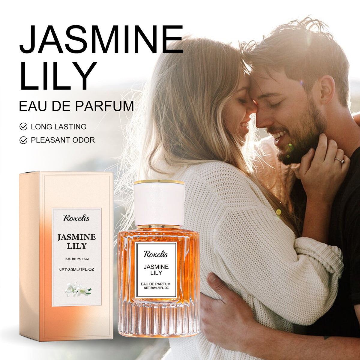 Eau de parfum femme Jasmine Lily – 30 ml