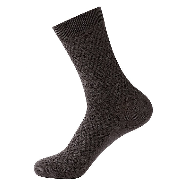 Chaussettes homme mi-mollet à motif discret, pointure 41–48