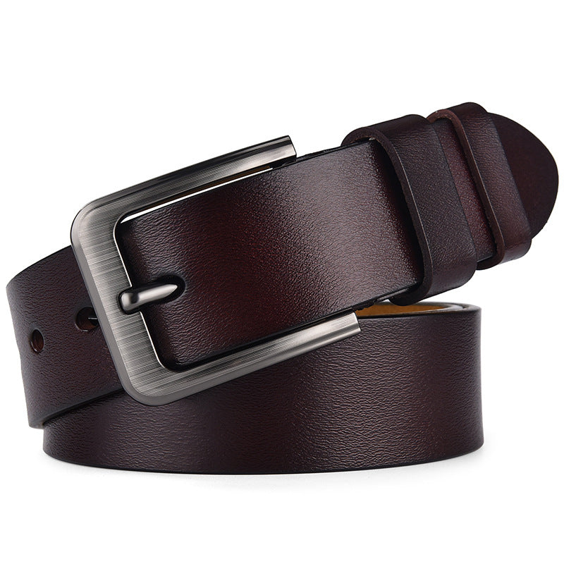 Ceinture homme en cuir à boucle ardillon