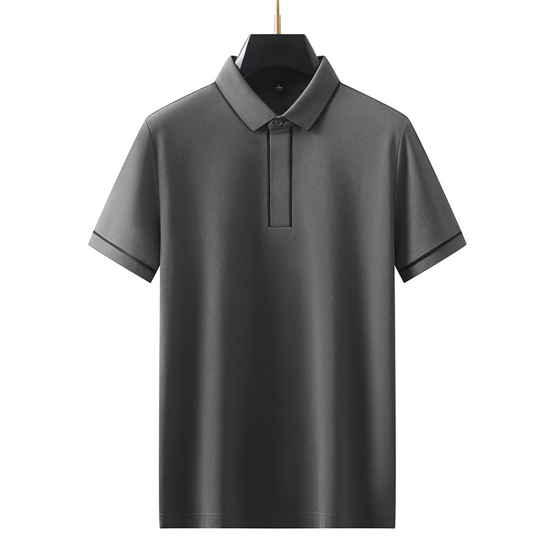 Polo Manches Courtes Homme – Coupe Slim, Uni