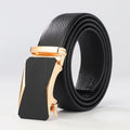 Ceinture Homme Cuir Véritable – Boucle Automatique, Style Business & Premium