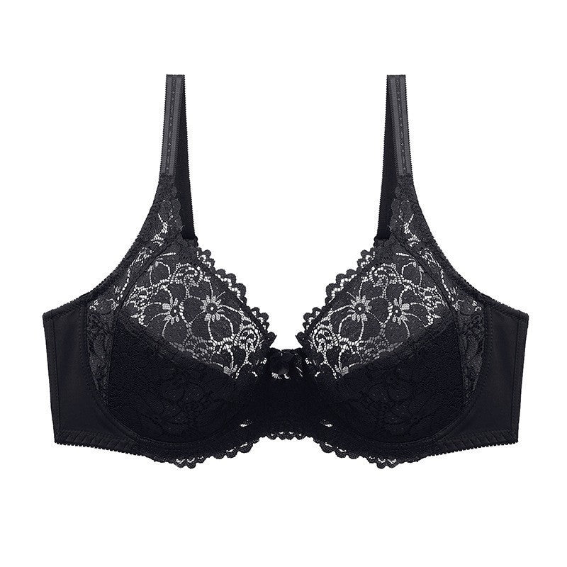 Soutien-gorge en dentelle florale bonnet E