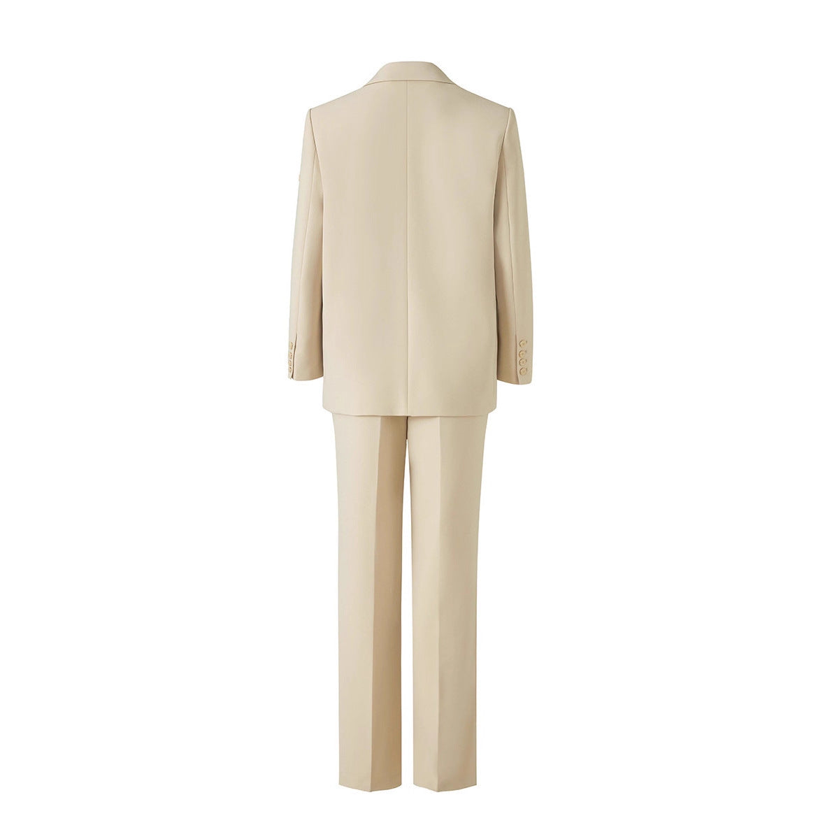 Tailleur pantalon femme à ornements brillants – Ensemble deux pièces