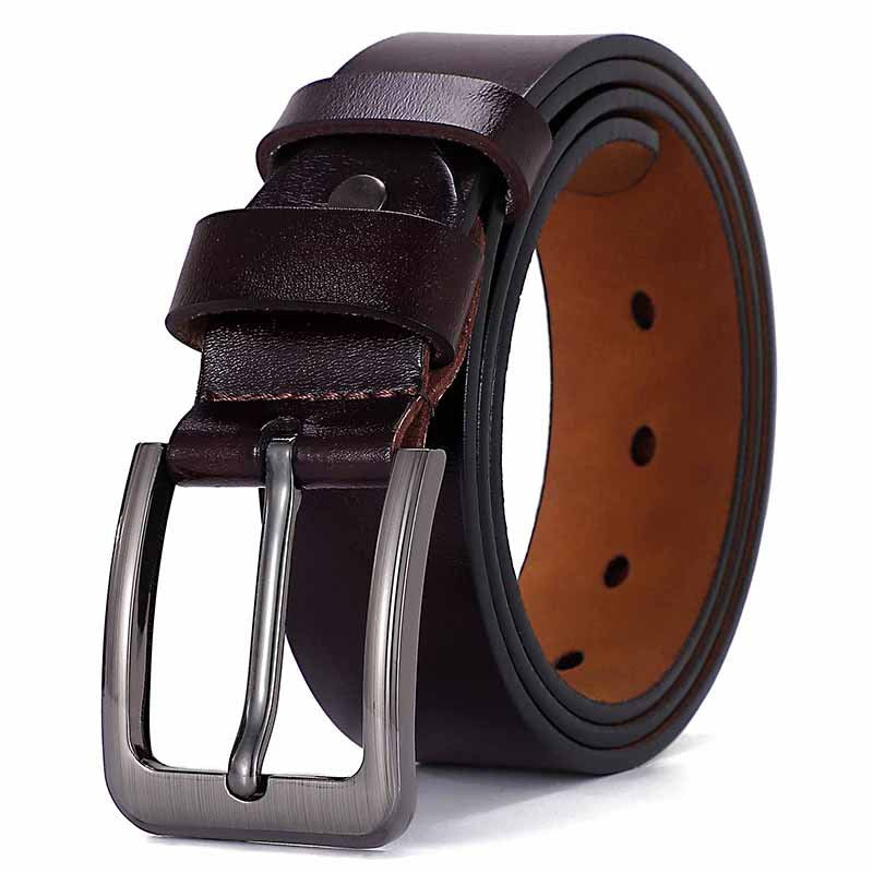 Ceinture homme en cuir à boucle ardillon