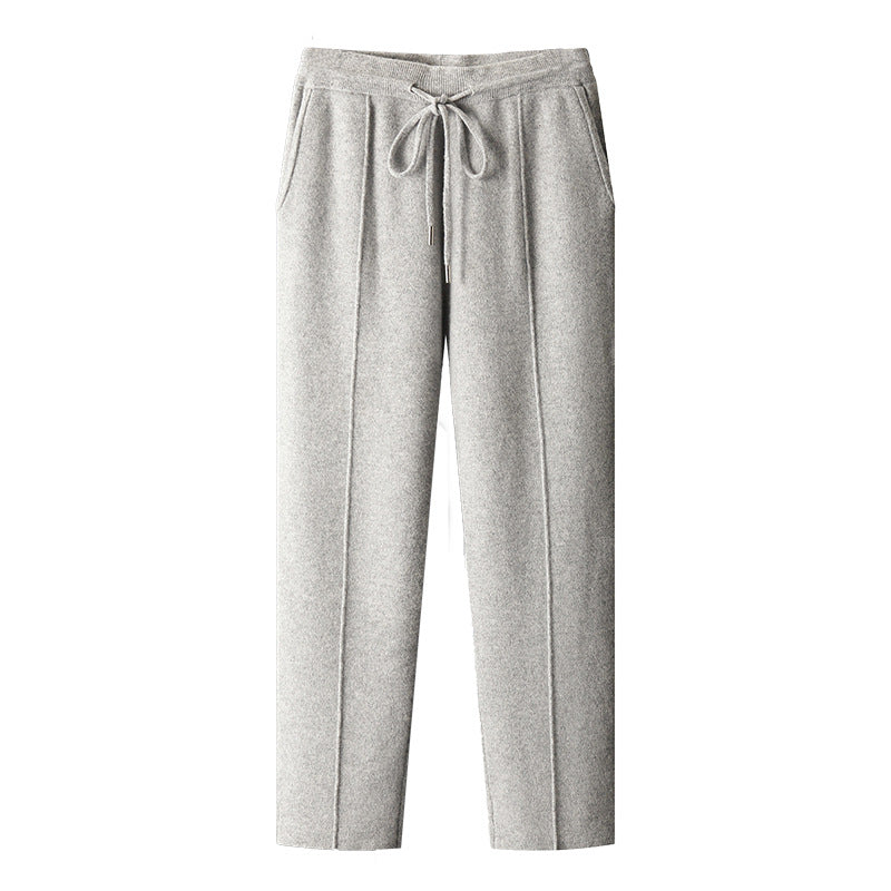Pantalon homme en laine cachemire