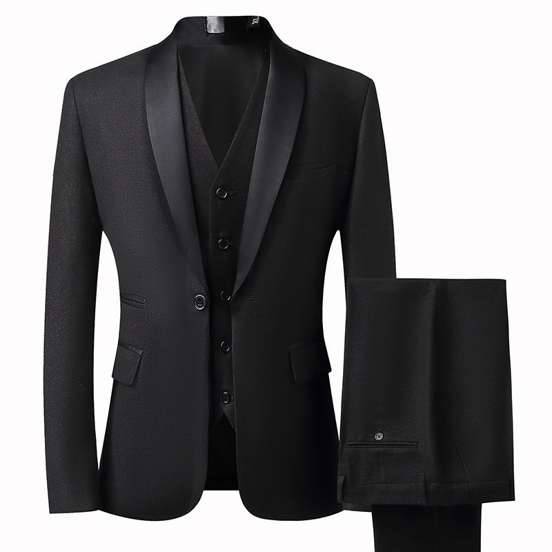Costume homme trois pièces ajusté – Mariage et cérémonie