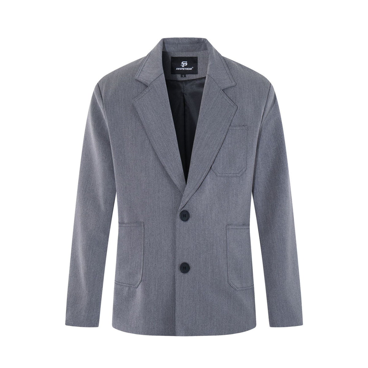 Blazer Oversize Homme Col Rabattu – Veste Casual Chic Qualité Premium