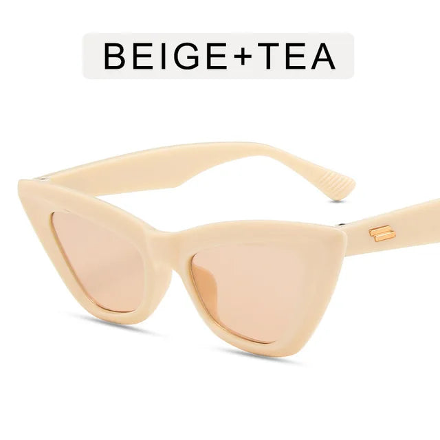 Quadratische Retro-Sonnenbrille für Damen – Vintage-Stil & UV-Schutz