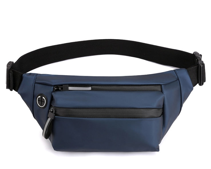 Sac Banane Homme Déperlant – Sport et Voyage, Porté Taille ou Épaule