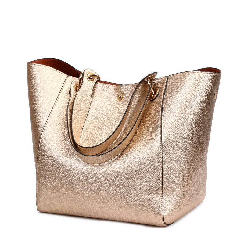 Women's Large Capacity Handbag – Korean Style Multi-Wear Shoulder Bag