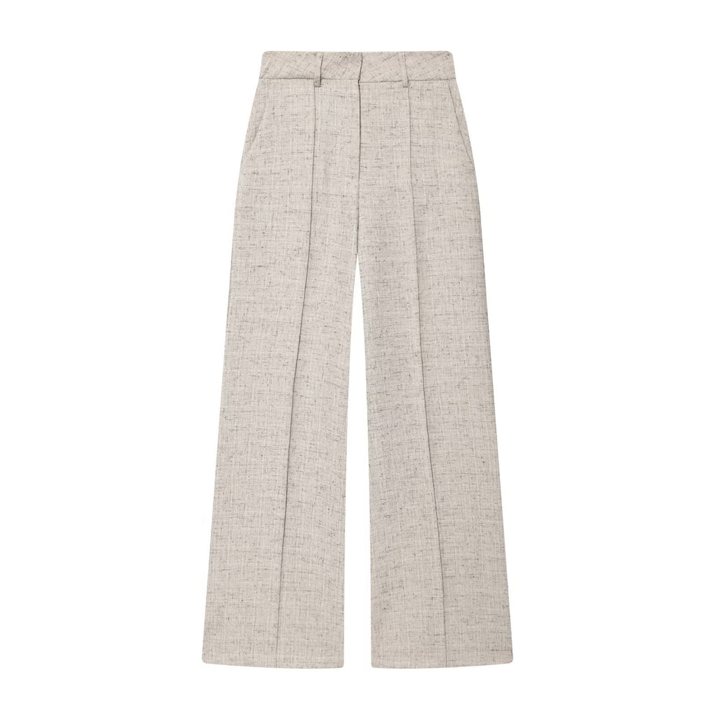 Pantalon large femme polyvalent – Taille élastique, longueur intégrale