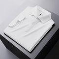 Polo homme uni à manches courtes – Mélange coton et élasthanne