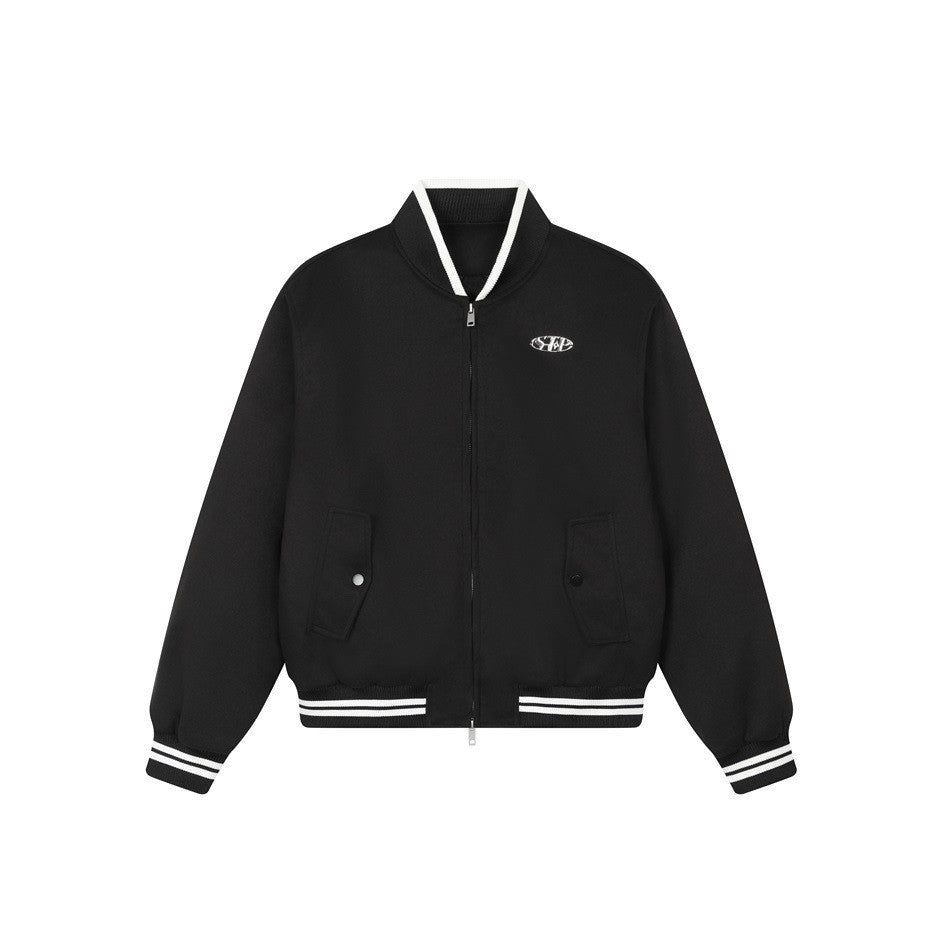 Blouson Homme Zippé à Col Montant – Coupe Ample