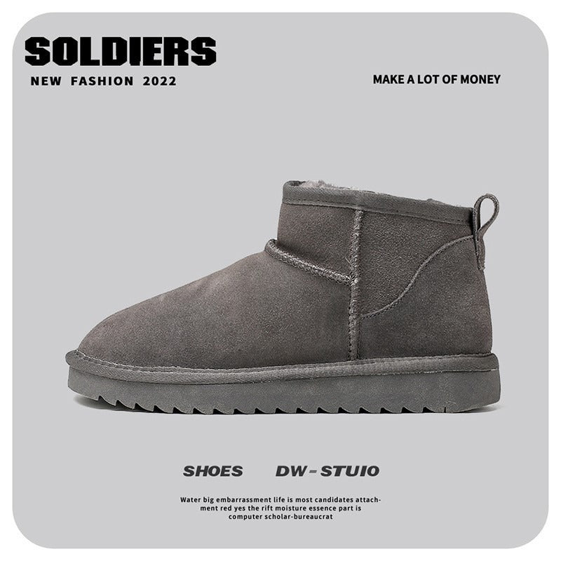 Bottes Neige Femme – Fourrées, Semelle Épaisse EVA, Chaudes et Confortables