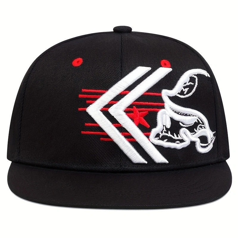 Casquette Hip-Hop Visière Plate – Style Streetwear Mixte 4 Saisons