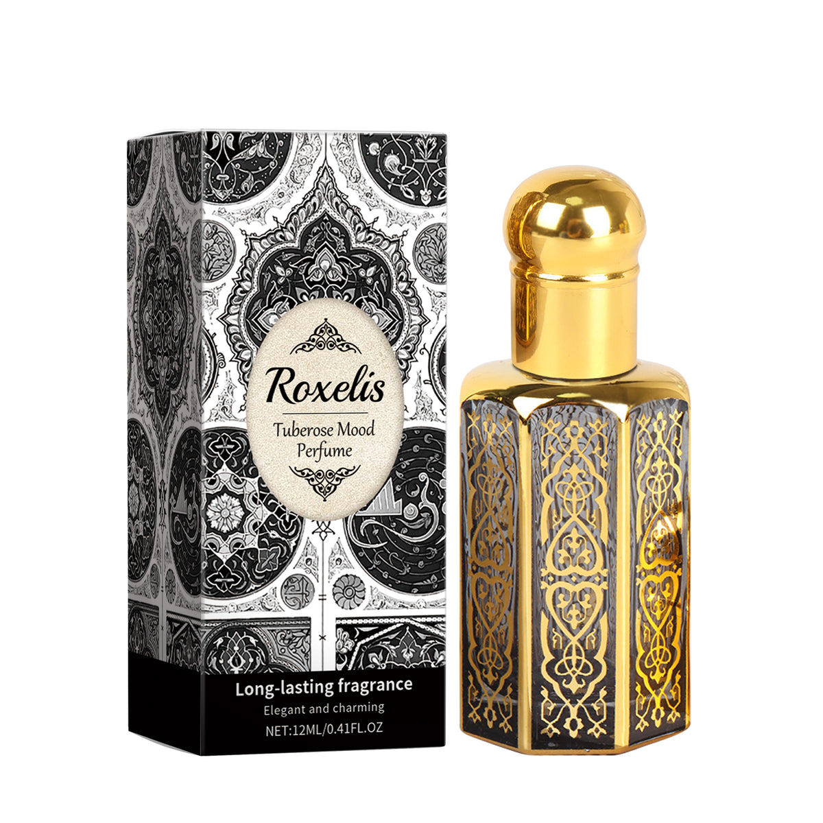 Parfum Arabesque Soir Roxelis – Fragrance Orientale Élégante & Envoûtante