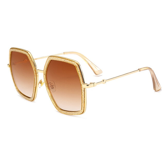 Women's Square Sunglasses – Mirrored Lenses, Acetate Frame, Party & Beach Style