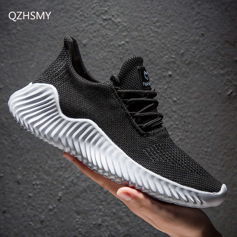 Sneakers Homme – Blanches, Légères et Respirantes, Grande Taille disponible