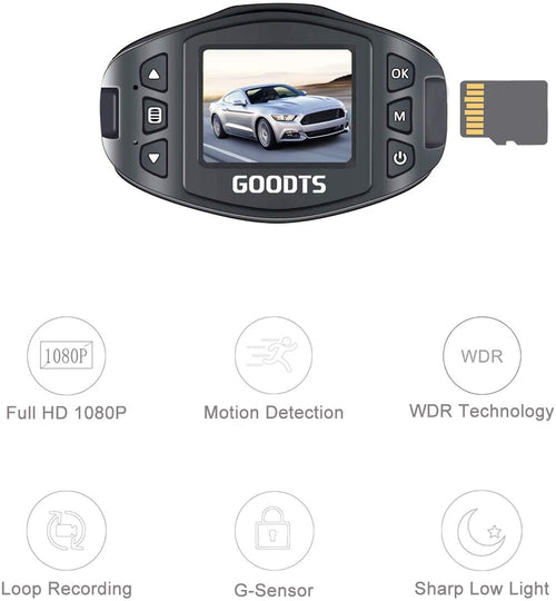 1080P Mini Car Camera Dash Cam
