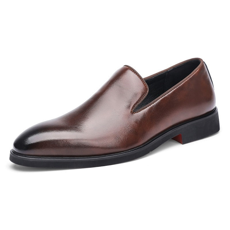Mocassins homme habillés en simili cuir