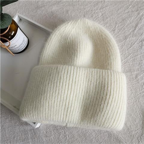 Kaninchenfell-Mütze – Koreanischer Stil Warm Unisex Herbst Winter