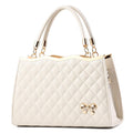 Large Women's Embroidered Quilted Handbag – Spring Crossbody Shoulder Bag