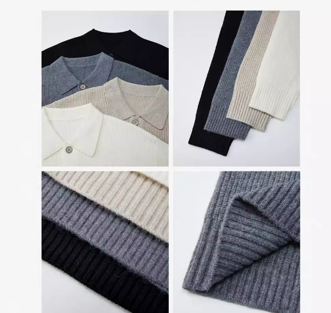 Cardigan Homme en Maille – Col Rabattu et Boutons