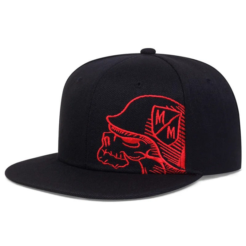 Casquette Hip-Hop Visière Plate – Style Streetwear Mixte 4 Saisons