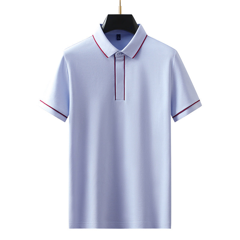 Polo Manches Courtes Homme – Coupe Slim, Uni