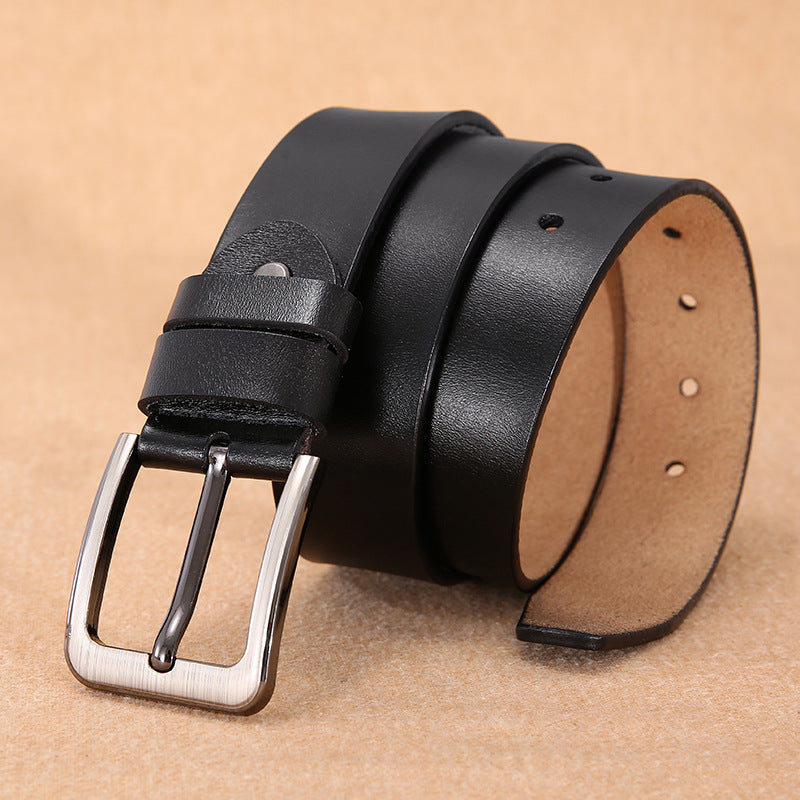 Ceinture homme en cuir à boucle ardillon