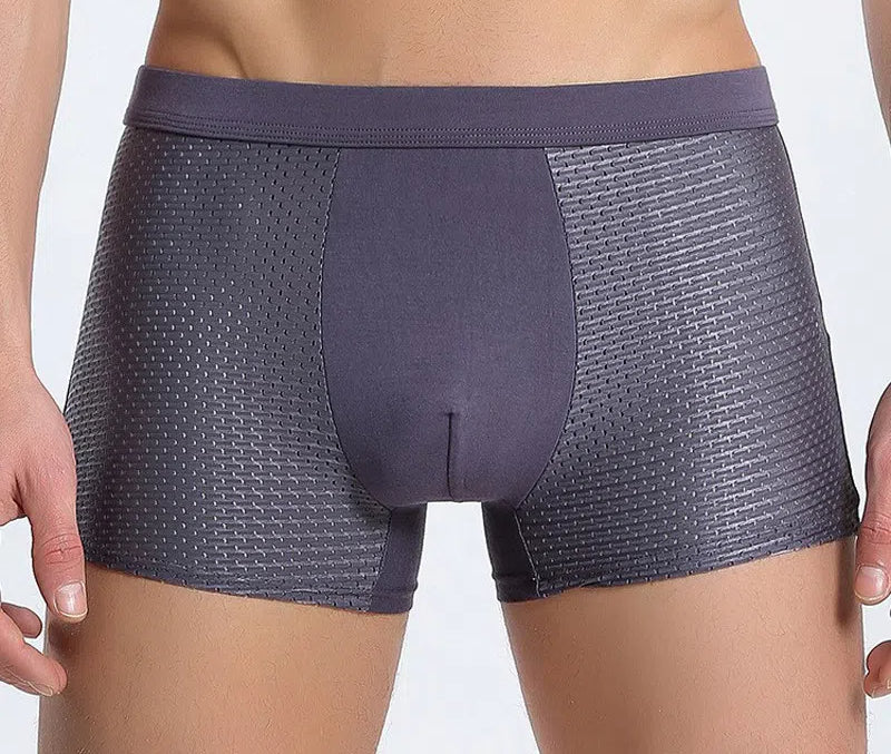 Boxer homme en maille ajourée – À l’unité ou lot de 4