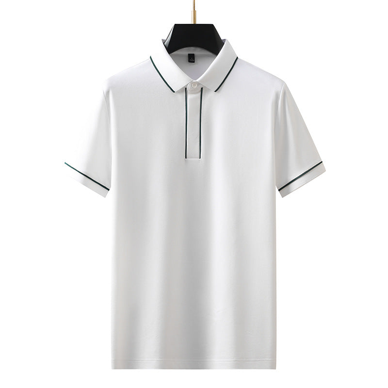 Polo Manches Courtes Homme – Coupe Slim, Uni