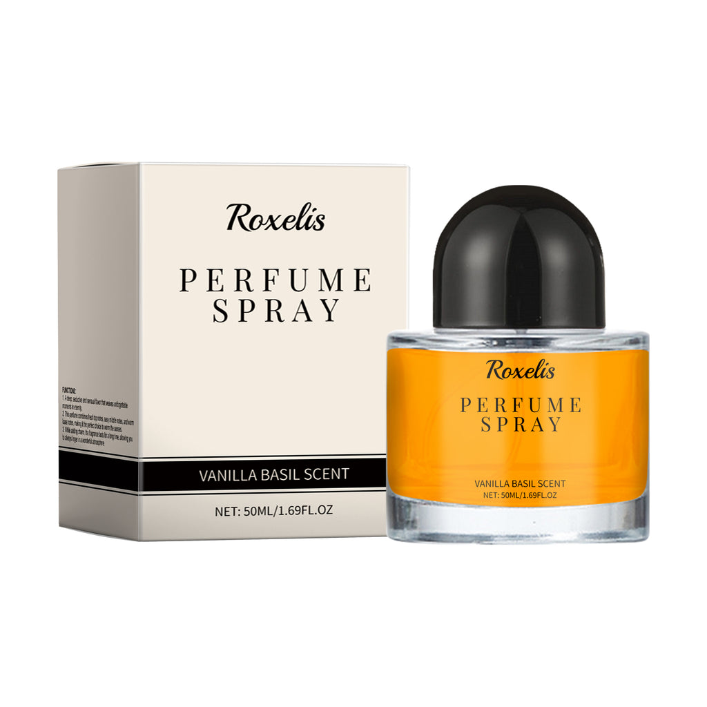 Parfum vanille et basilic Roxelis – 50 ml