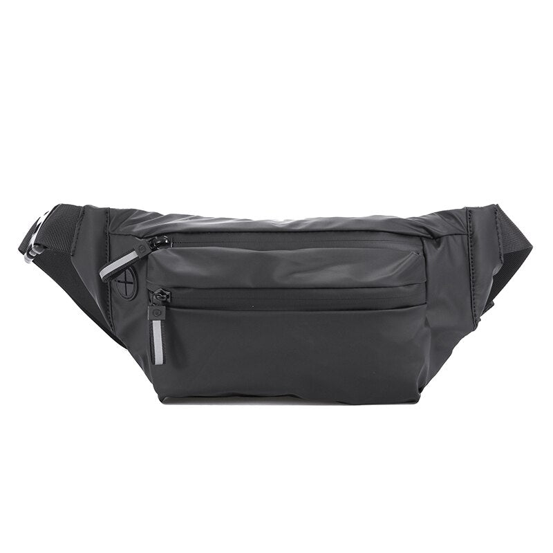 Sac Banane Homme Déperlant – Sport et Voyage, Porté Taille ou Épaule