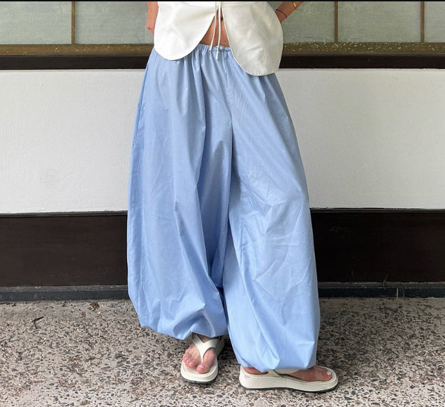 Women's Casual Balloon Trousers – Comfortable Loose Fit, 9 Colors