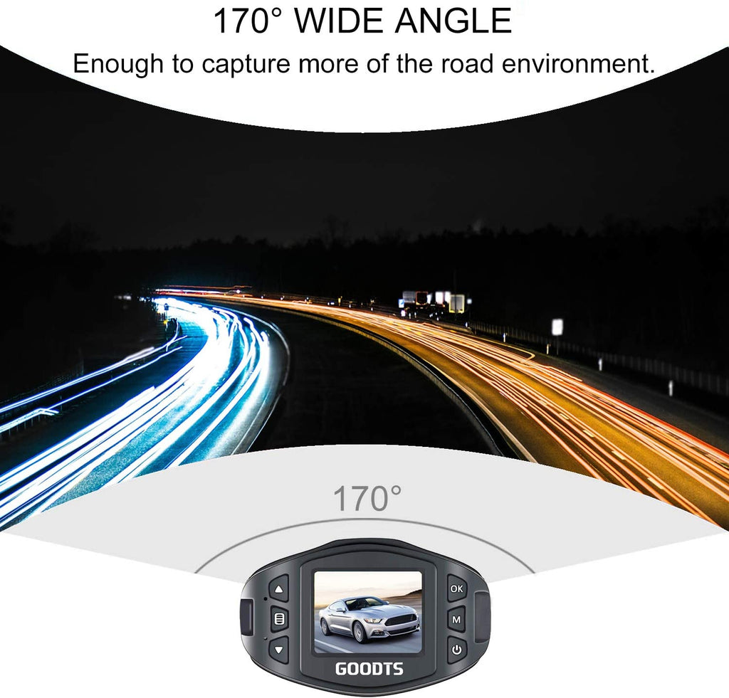 1080P Mini Car Camera Dash Cam