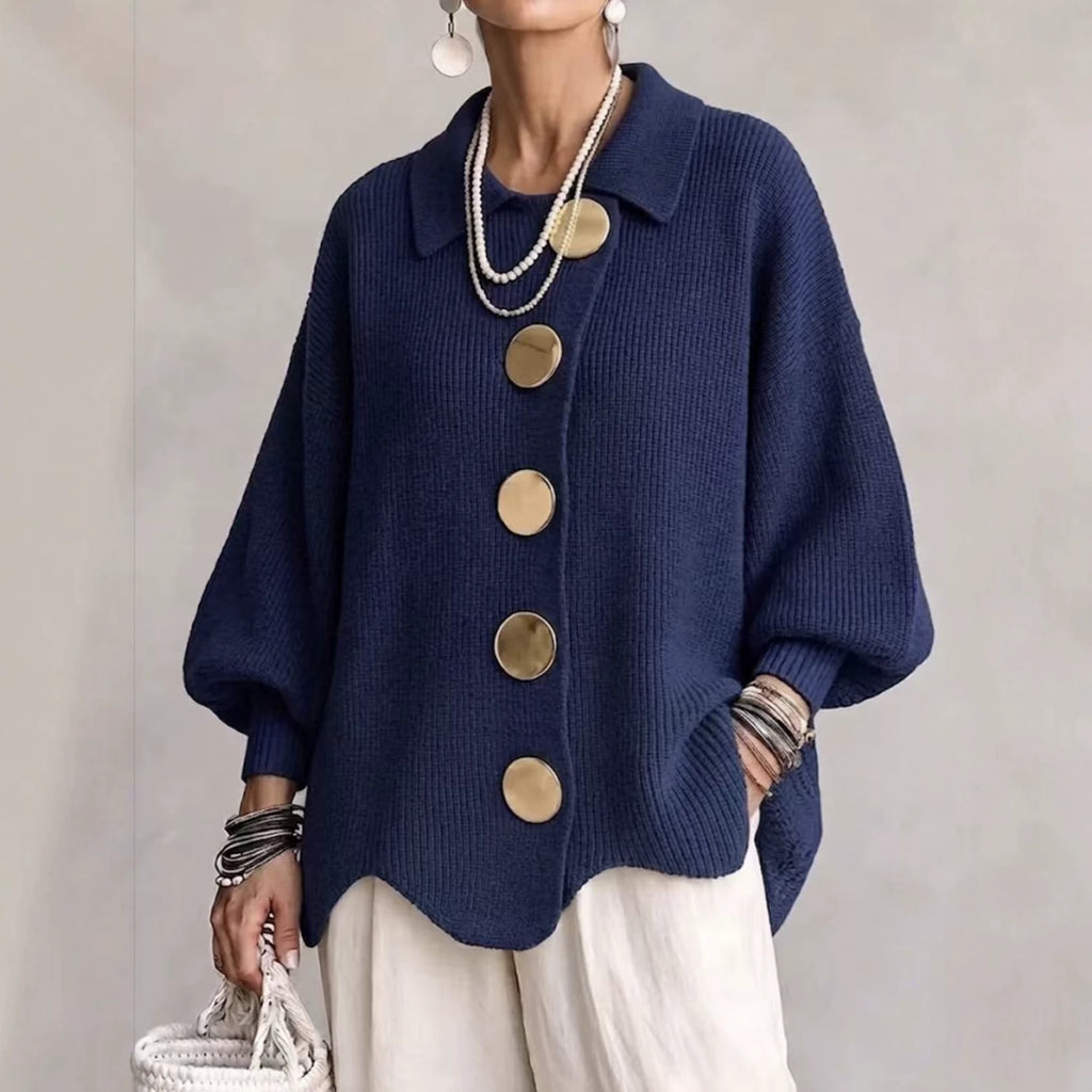 Veste top femme manches longues col V