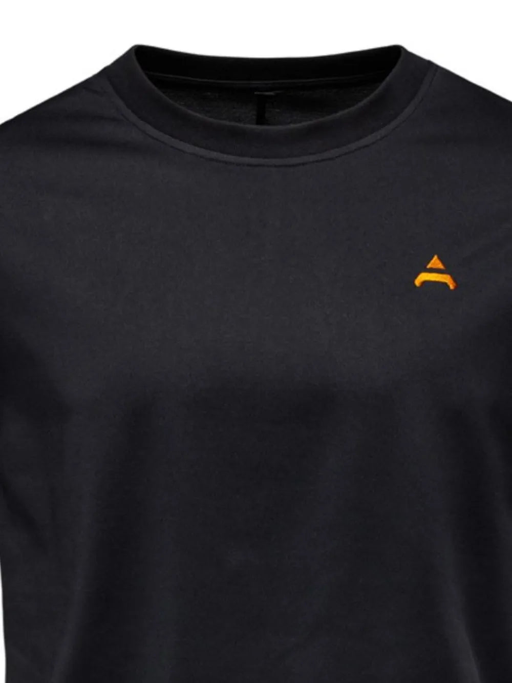 T-shirt homme en coton brodé à col rond