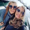 Women's Square Sunglasses – Mirrored Lenses, Acetate Frame, Party & Beach Style