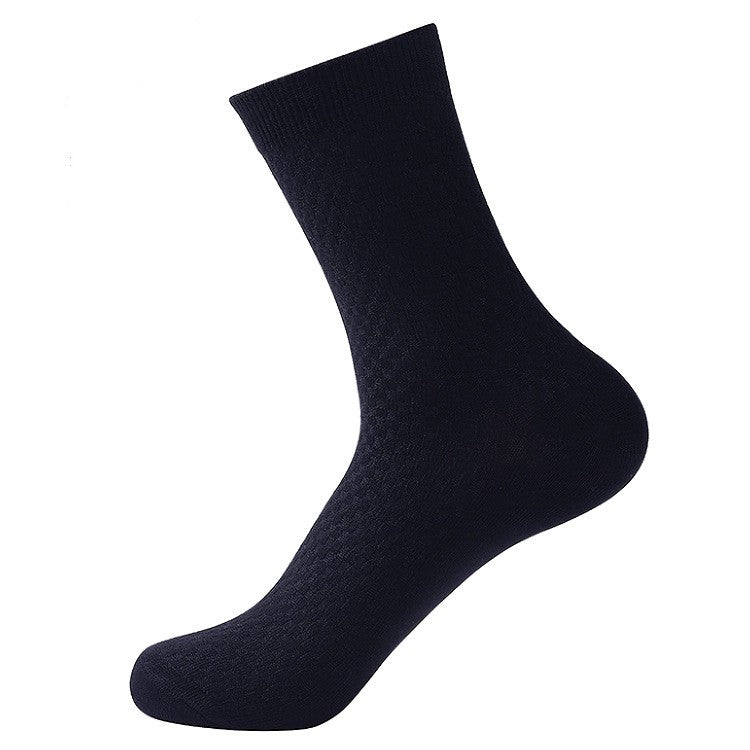 Chaussettes homme mi-mollet à motif discret, pointure 41–48