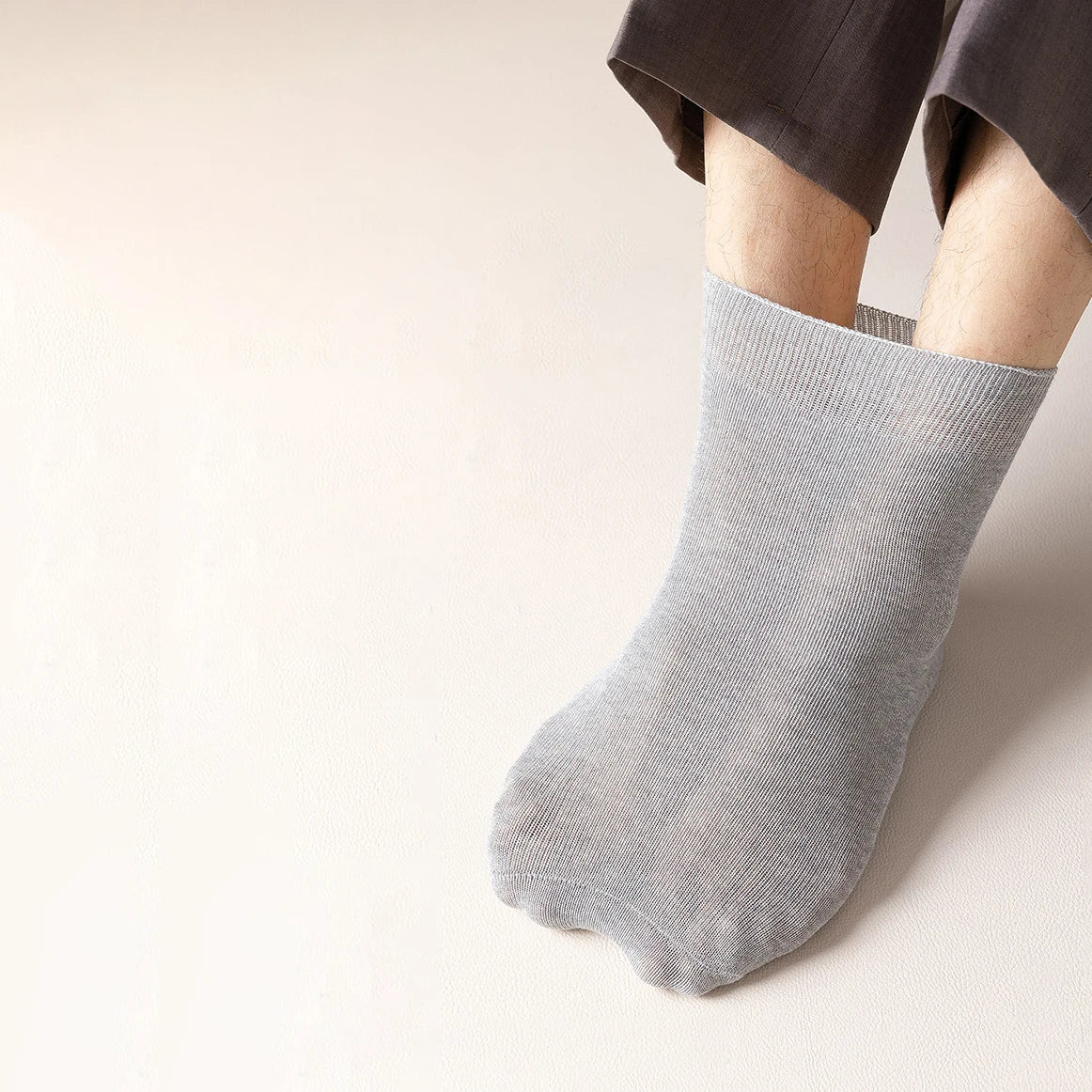 Lot de 6 paires de chaussettes en coton à bord souple