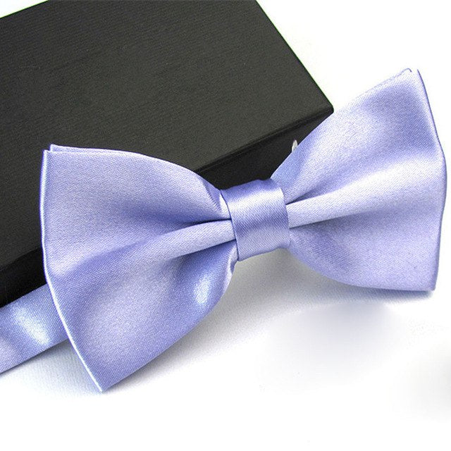 Fliege für Herren aus Satin – verstellbare Schleife für Hochzeit & Abendveranstaltungen